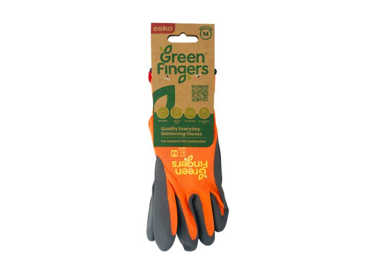 Esko Green Fingers Gardening Gloves, Orange - Image 3