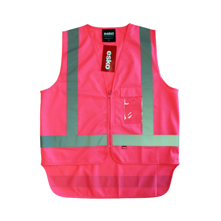 Esko Hi-vis Safety Vest, Pink