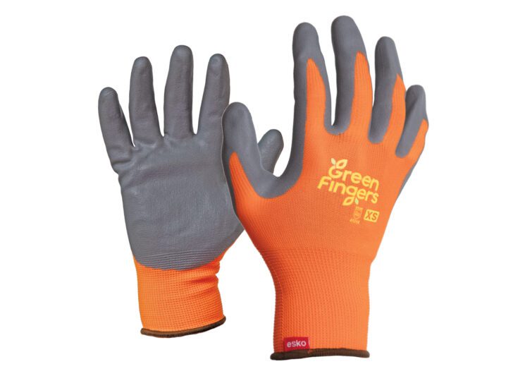 Esko Green Fingers Gardening Gloves, Orange - Image 2