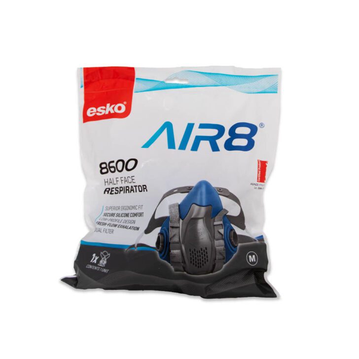 Esko AIR8 8600 Half-Face Silicone Respirator - Image 3